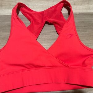 Gymshark Women's Red Sports Bra
